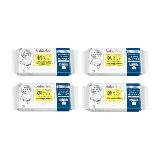 Wholesale BCL - Saborino Morning Mask - 32 pc - Morning White 4ea Set | Carsha