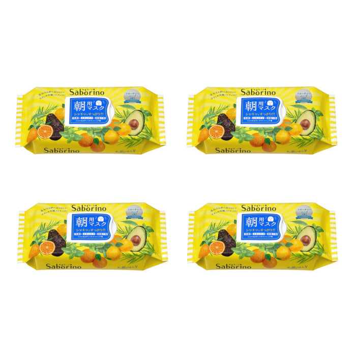 Wholesale BCL - Saborino Morning Mask - Fruity Herbal - 32pc 4ea Set | Carsha