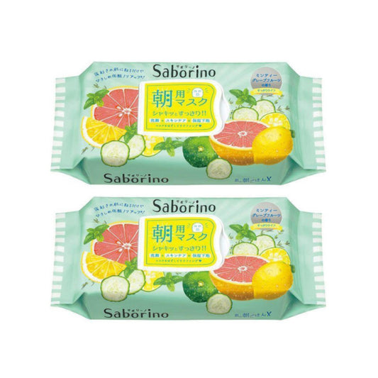 Wholesale BCL - Saborino Morning Mask - Grapefruit - 32pc 2ea Set | Carsha
