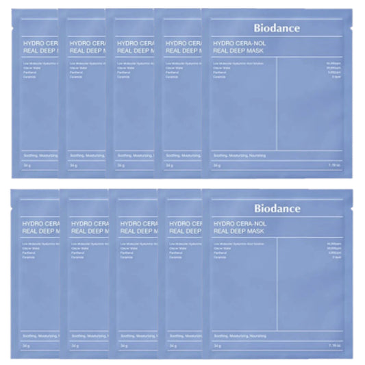 Wholesale Biodance - Hydro Cera-Nol Real Deep Mask - 1pc 10ea Set | Carsha