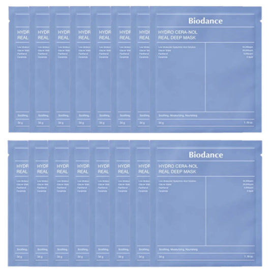 Wholesale Biodance - Hydro Cera-Nol Real Deep Mask - 1pc 16ea Set | Carsha
