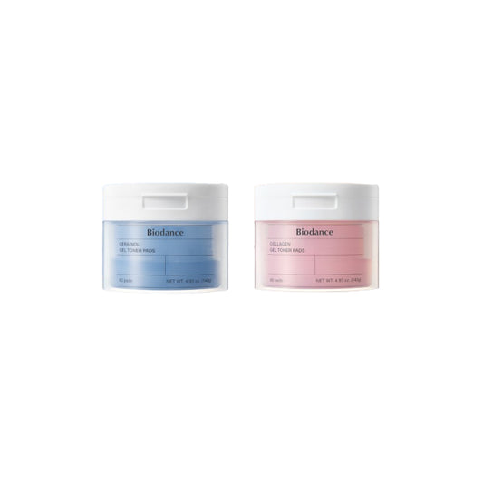Wholesale Biodance - Collagen & Cera-Nol Gel Toner Pads Twin Set | Carsha