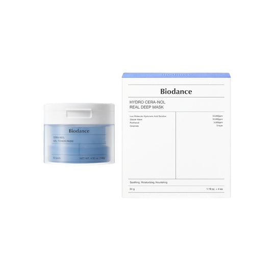 Wholesale Biodance - Hydro Cera-Nol Mask 4pcs & Toner Pads Set | Carsha