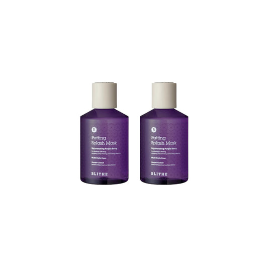 Blithe - Blithe - Patting Splash Mask - Rejuvenating Purple Berry - 150ml (2ea) Set