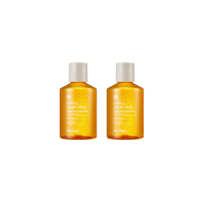 Wholesale Blithe - Patting Splash Mask - Energy Yellow Citrus & Honey - 150ml 2ea Set | Carsha