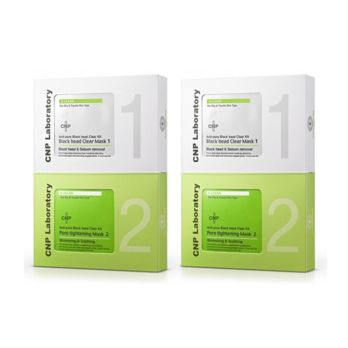 Wholesale CNP LABORATORY - Anti Pore Black Head Clear Kit - 1pack - 10pc 2ea Set | Carsha