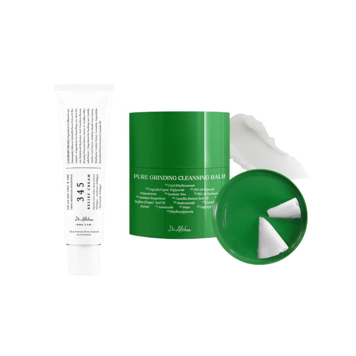 Wholesale Dr. Althea - 345 Relief Cream 1ea X Pure Grinding Cleansing Balm 1ea Set | Carsha
