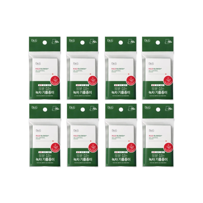 Wholesale Dr.G - R.E.D Blemish Oil Control Paper - 70 Sheets 8ea Set | Carsha