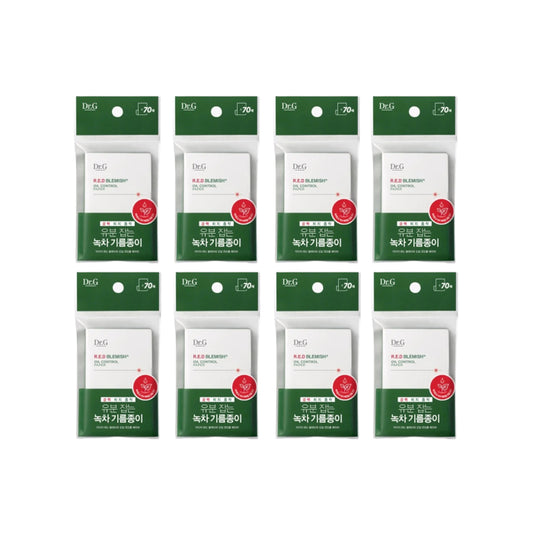 Wholesale Dr.G - R.E.D Blemish Oil Control Paper - 70 Sheets 8ea Set | Carsha