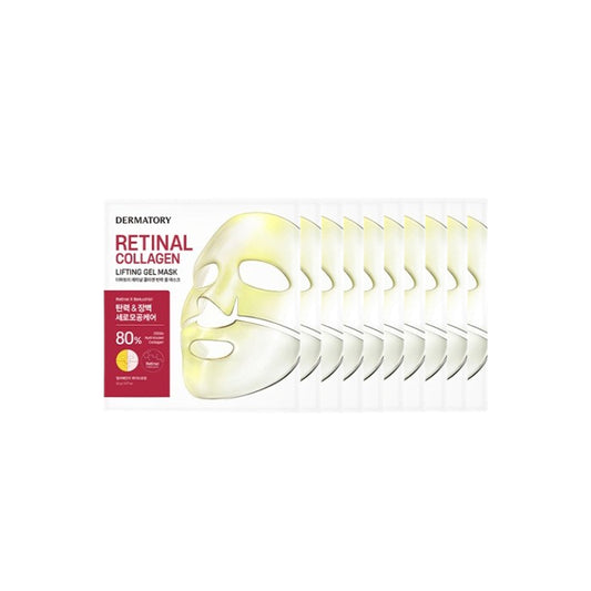 Wholesale Dermatory - Retinal Collagen Lifting Gel Mask 10ea Set | Carsha
