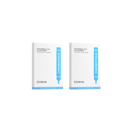 Wholesale EAORON - Hyaluronic Acid Glutathione Essence Face Mask - 10pcs Set | Carsha