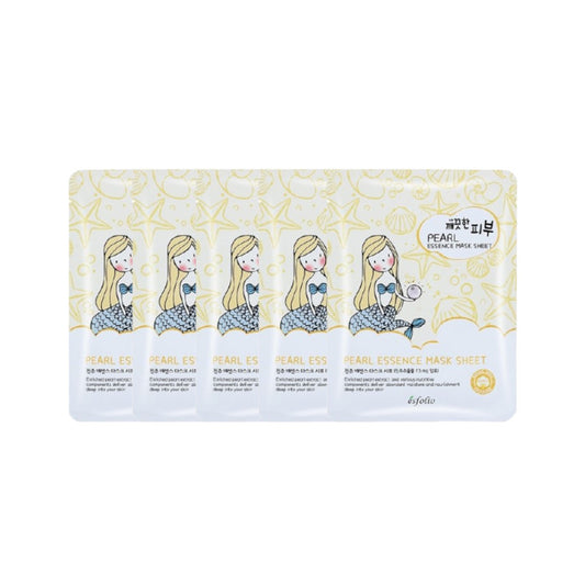 Wholesale esfolio - Pure Skin Essence Mask Sheet - 25ml*1pc - Pearl 5ea Set | Carsha