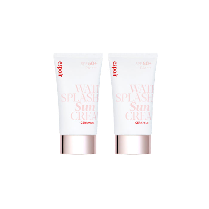 Wholesale eSpoir - Water Splash Sun Cream Ceramide SPF50+ PA++++ - 60ml 2ea Set | Carsha