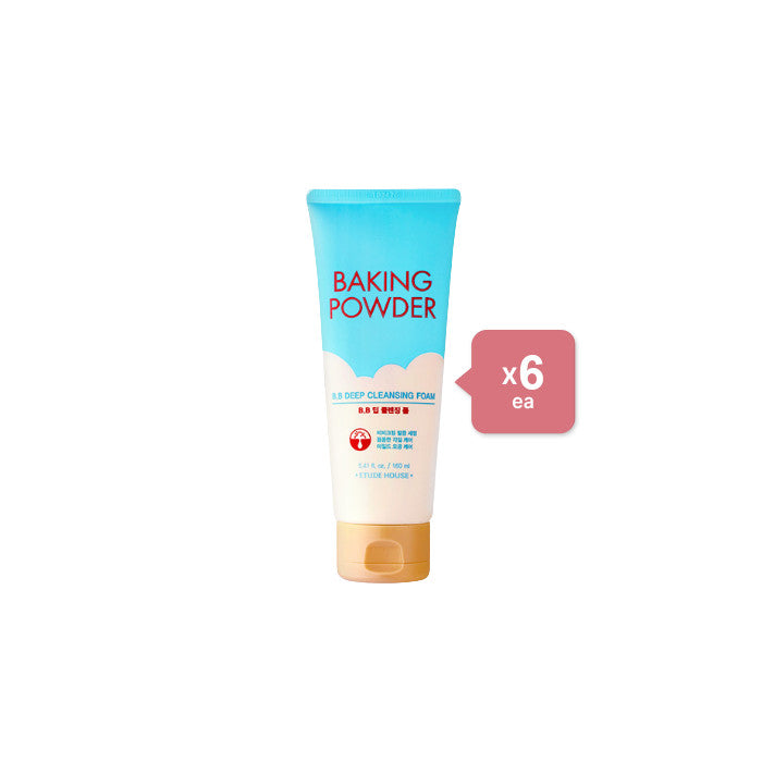 卸売価格 ETUDE - ベーキングパウダー BB ディープクレンジングフォーム - 160ml 6個セット | Carsha