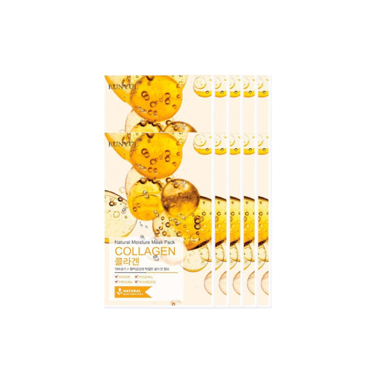 Wholesale EUNYUL - Natural Moisture Mask Pack - Collagen - 10pcs set | Carsha
