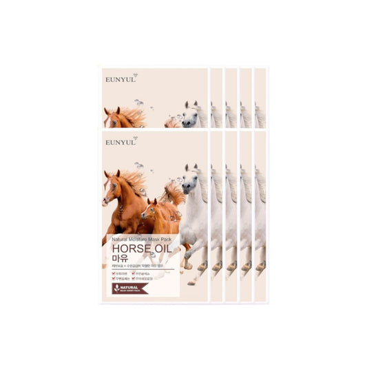 Wholesale EUNYUL - Natural Moisture Mask Pack - Horse Oil - 10pcs set | Carsha