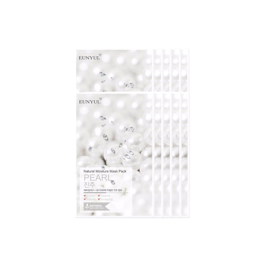 Wholesale EUNYUL - EUNYUL - Natural Moisture Mask Pack - Pearl - 10pcs set | Carsha