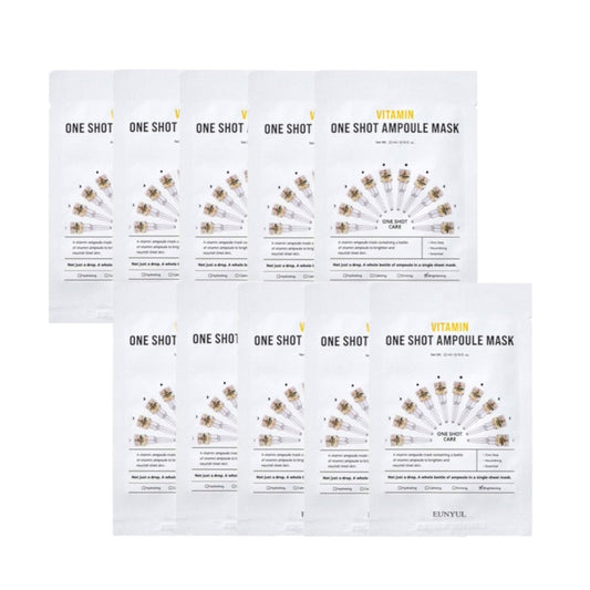 Wholesale EUNYUL - One Shot Ampoule Mask - Vitamin - 10pcs set | Carsha