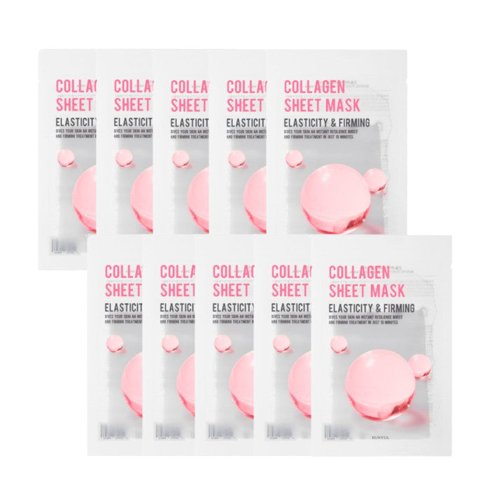 Wholesale EUNYUL - Purity Collagen Sheet Mask - 10pcs set | Carsha