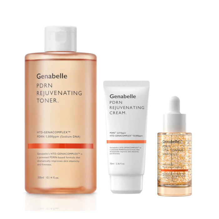 Wholesale Genabelle - PDRN Rejuvenating Toner & Cream & VITA Toning Ampoule Set | Carsha