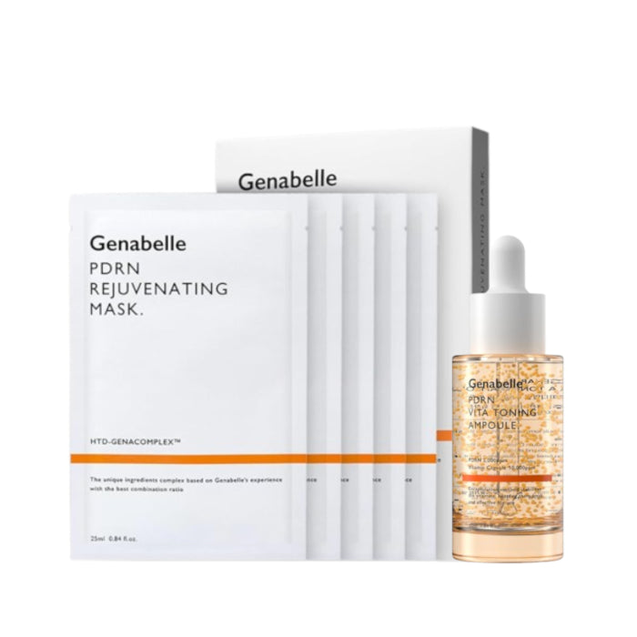 Wholesale Genabelle - PDRN Rejuvenating Mask - 5pcs & PDRN VITA Toning Ampoule - 30ml | Carsha