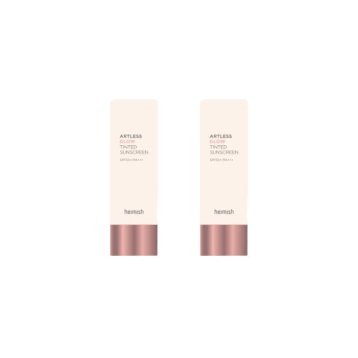 Wholesale heimish - Artless Glow Tinted Sunscreen SPF50+ PA+++ - 40ml 2ea Set | Carsha