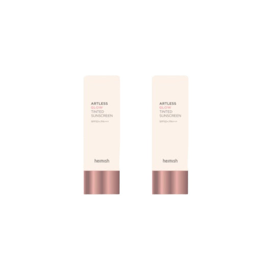 Wholesale heimish - Artless Glow Tinted Sunscreen SPF50+ PA+++ - 40ml 2ea Set | Carsha