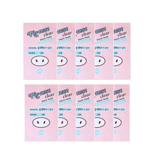 Holika Holika - Pig-nose Clear Black Head Perfect Sticker - 10ea Set