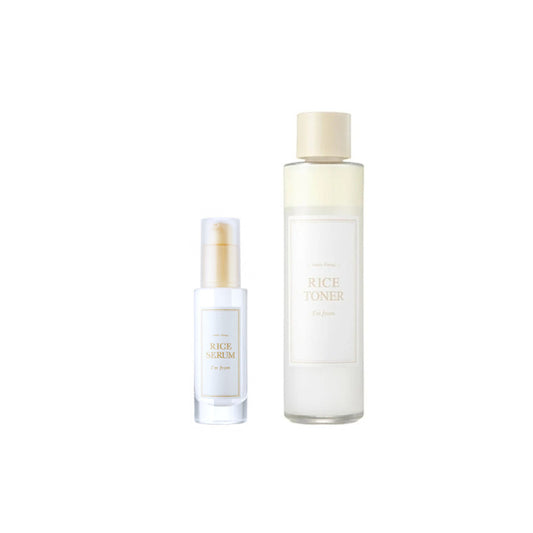 Wholesale I'm From - Rice Toner - 150ml 1ea + Rice Serum - 30ml 1ea Set | Carsha