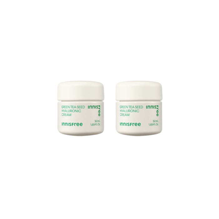 Wholesale innisfree - Green Tea Seed Hyaluronic Cream - 50ml 2ea Set | Carsha