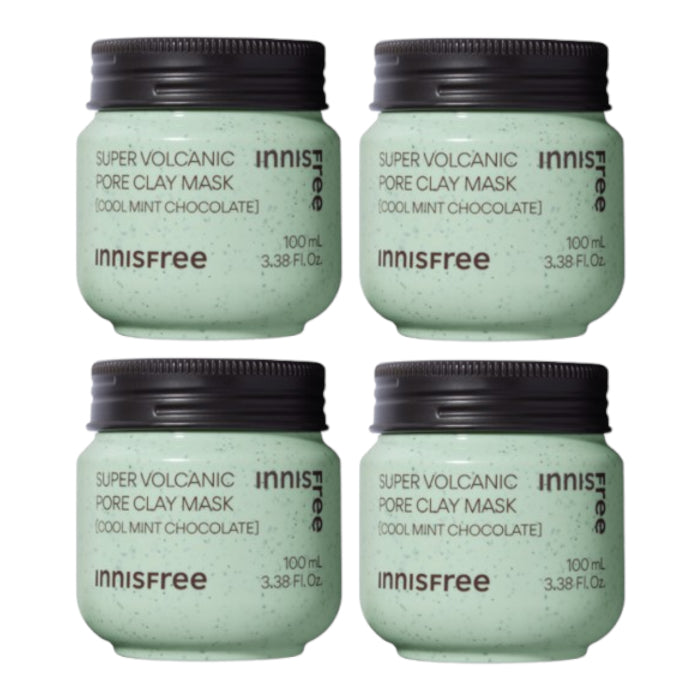 Wholesale innisfree - Super Volcanic Pore Clay Mask - Cool Mint Chocolate - 100ml - 4ea Set | Carsha