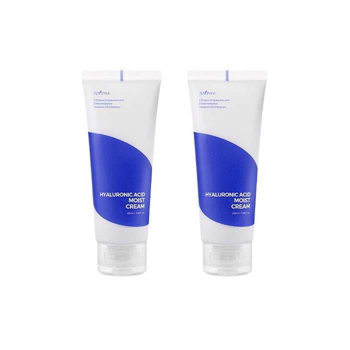 Wholesale Isntree - Hyaluronic Acid Moist Cream - 100ml 2ea Set | Carsha