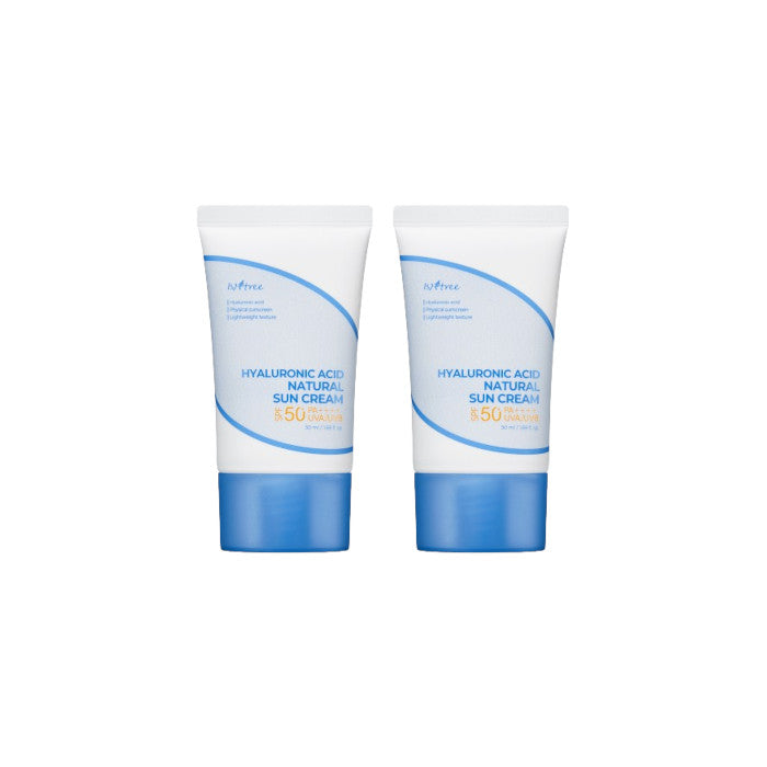 Wholesale Isntree - Hyaluronic Acid Natural Sun Cream - 50ml 2ea Set | Carsha