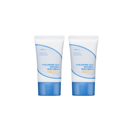 Wholesale Isntree - Hyaluronic Acid Natural Sun Cream - 50ml 2ea Set | Carsha