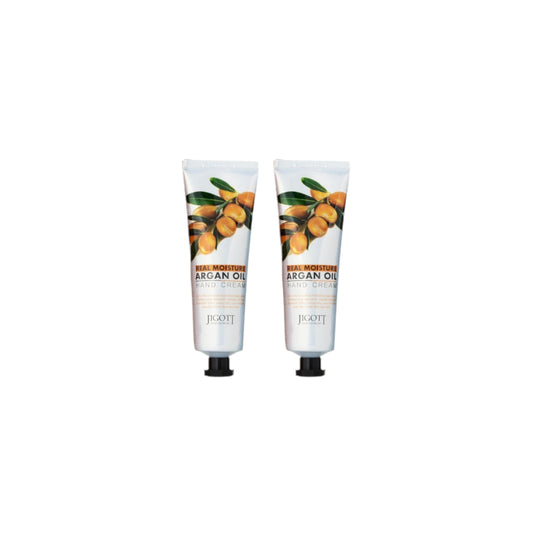 Wholesale Jigott - Real Moisture Hand Cream - Argan Oil - 100ml 2ea Set | Carsha