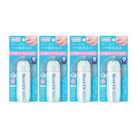Wholesale Kao - Biore UV Aqua Rich Aqua Highlight Lotion SPF50+ PA++++ - 70ml 4ea Set | Carsha