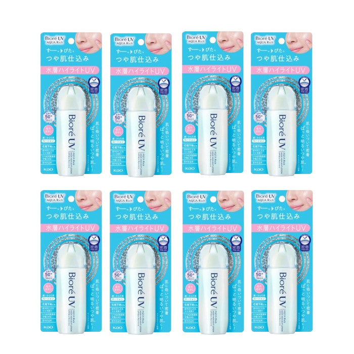 Wholesale Kao - Biore UV Aqua Rich Aqua Highlight Lotion SPF50+ PA++++ - 70ml 8ea Set | Carsha