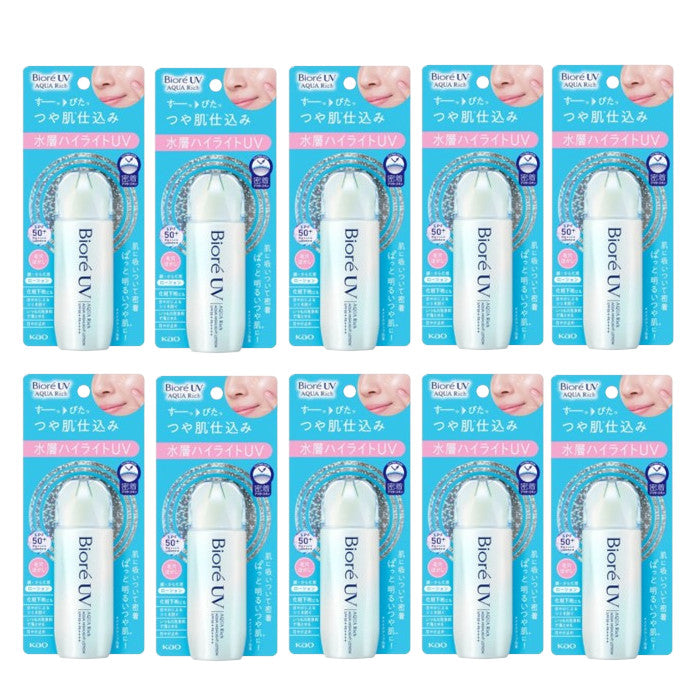 Wholesale Kao - Biore UV Aqua Rich Aqua Highlight Lotion SPF50+ PA++++ - 70ml 10ea Set | Carsha