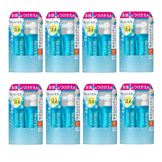 Wholesale Kao - Biore UV Aqua Rich Watery Essence SPF50+ PA++++ - 120g + 120g 8ea Set | Carsha