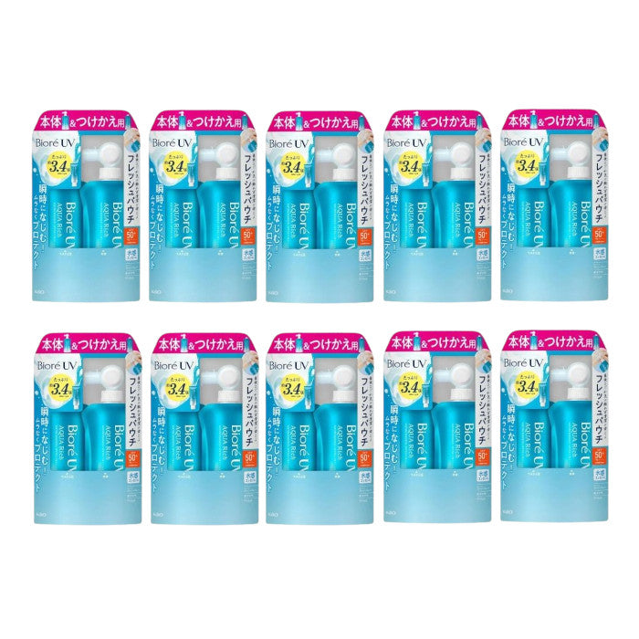 Wholesale Kao - Biore UV Aqua Rich Watery Essence SPF50+ PA++++ - 120g + 120g 10ea Set | Carsha