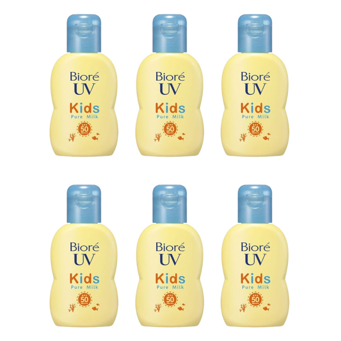 Wholesale Kao - Biore UV Kids Pure Milk Sunscreen SPF50 PA+++ - 70ml 6ea Set | Carsha
