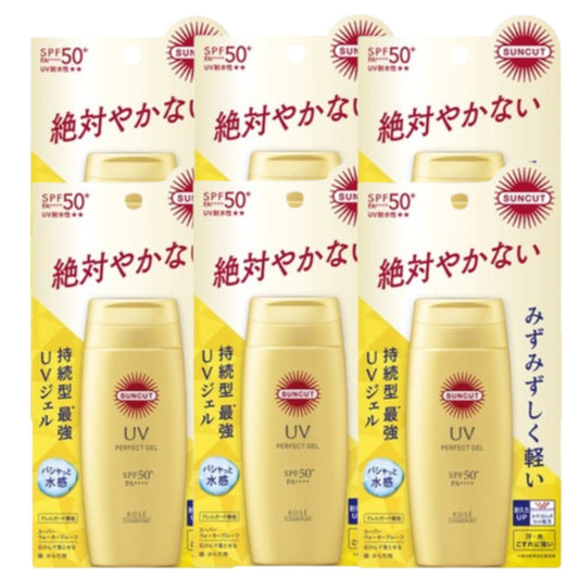 Wholesale Kose - Suncut UV Perfect Gel Super Water Proof SPF50+ PA++++ - 80g 6ea Set | Carsha