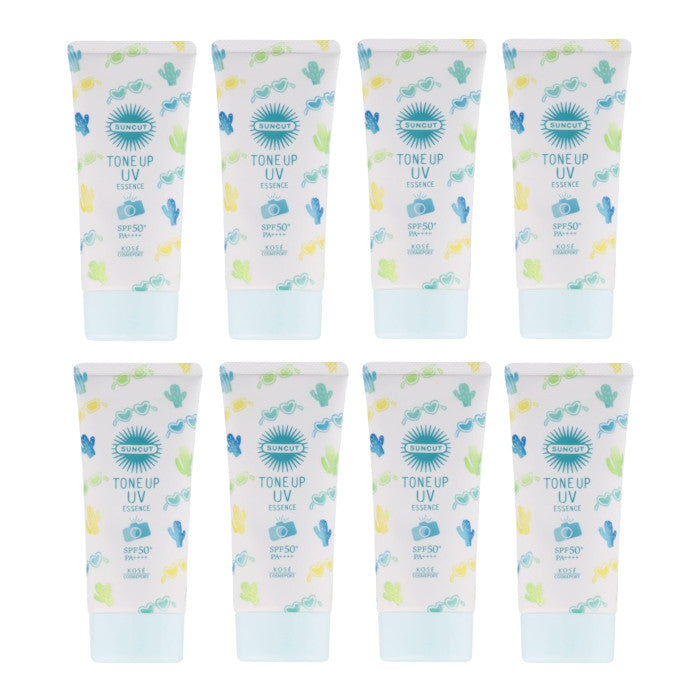 Wholesale Kose - Suncut Tone Up UV Essence SPF50+ PA++++ - 80g - Mint Green 8ea Set | Carsha