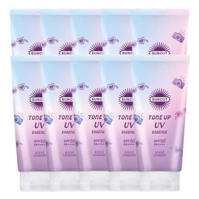 Wholesale Kose - SunCut - TONE UP UV Essence SPF50+ PA++++ - 80g 10ea Set | Carsha