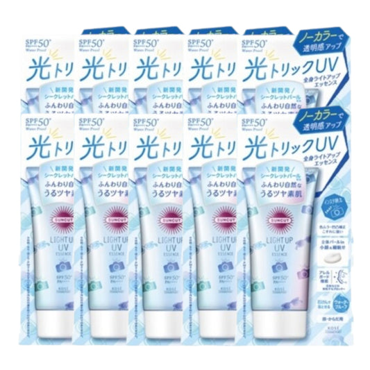 Wholesale Kose - Suncut Light Up UV Essence SPF50+ PA++++ - 80g 10ea Set | Carsha