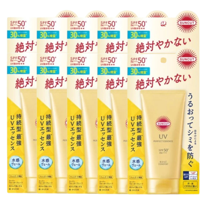 Wholesale Kose - Suncut UV Perfect Essence SPF50+ PA++++ 2024 Version - 80g 10ea Set | Carsha