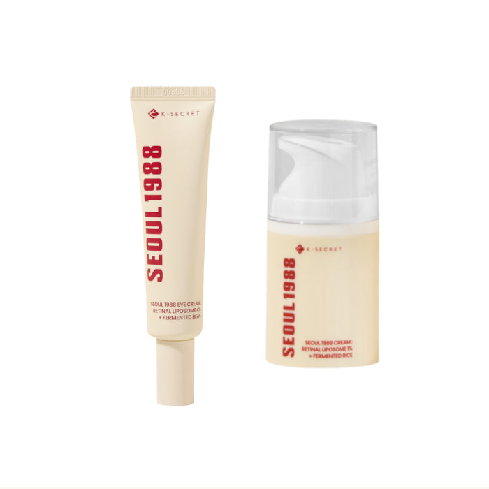 Wholesale KSECRET - SEOUL 1988 Eye Cream : Retinal Liposome 4% + Fermented Bean - 30ml 1ea + Cream : Retinal Liposome 1% + Fermented... | Carsha
