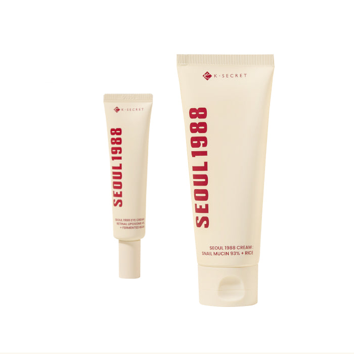 Wholesale KSECRET - SEOUL 1988 Eye Cream : Retinal Liposome 4% + Fermented Bean - 30ml 1ea + Cream : Snail Mucin 93% + Rice - 100ml... | Carsha