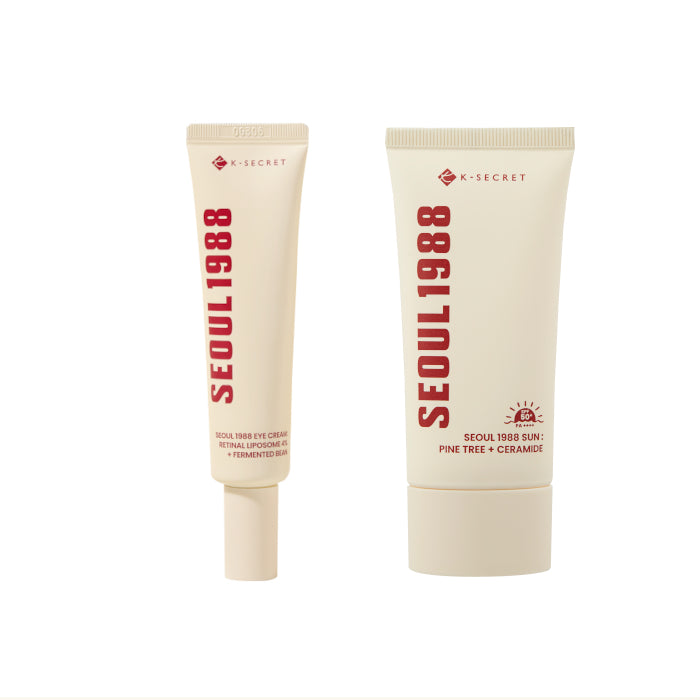 Wholesale KSECRET - SEOUL 1988 Eye Cream : Retinal Liposome 4% + Fermented Bean - 30ml 1ea + Sun : Pine Tree + Ceramide SPF50+ PA++++... | Carsha