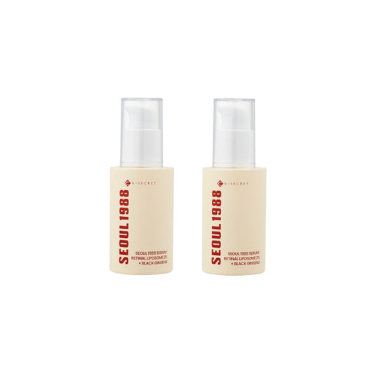 Wholesale KSECRET - SEOUL 1988 Serum : Retinal Liposome 2% + Black Ginseng - 30ml 2ea Set | Carsha